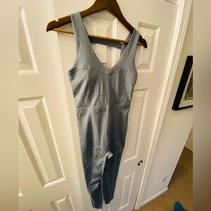 Light Gray Fabletics Jumpsuit Brand New